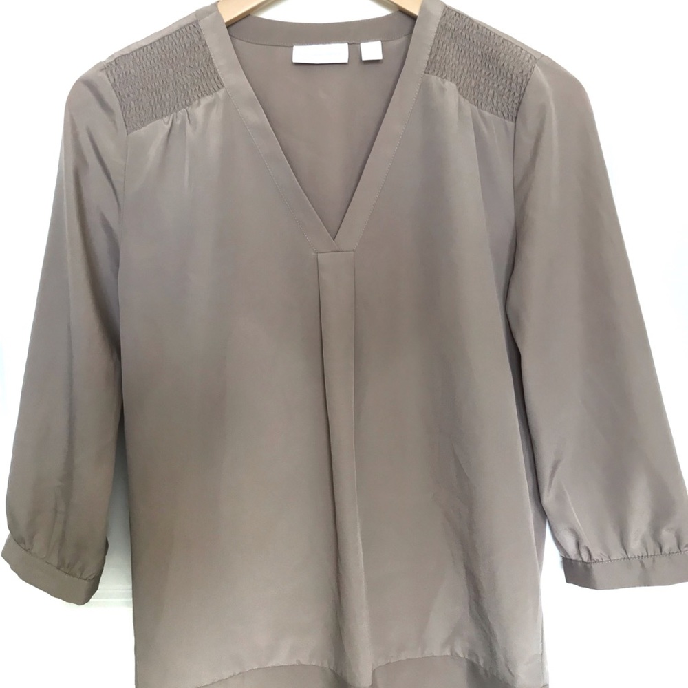 New York & Company Tan Top | XS
